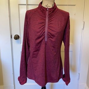 Kirkland athletic zip up jacket size L